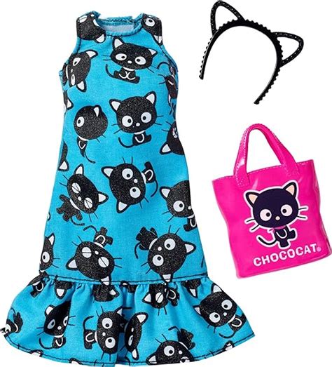 Barbie Fashions Hello Kitty Blue Cat Dress Toys And Games