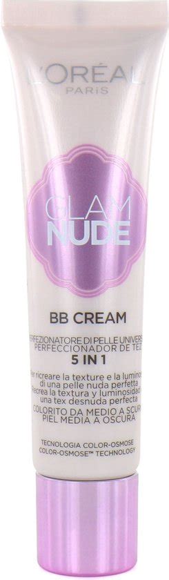 L Oréal Glam Nude BB Cream Medium To Dark Skin bol