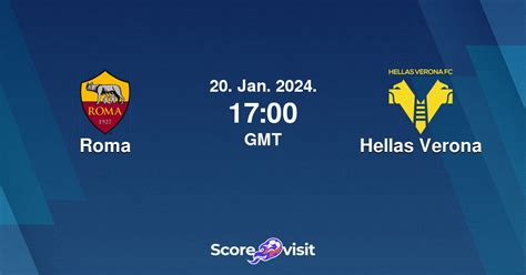 Roma Vs Hellas Verona Live Stream And Lineups Scorevisit