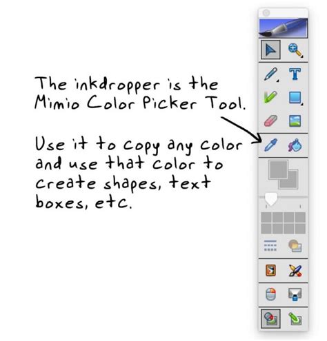 Using The Mimio Color Picker Tool To Modify Mimio Activities