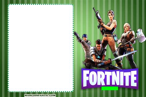 Marcos De Fortnite Marcos Infantiles Tarjetas De Cumplea Os Para