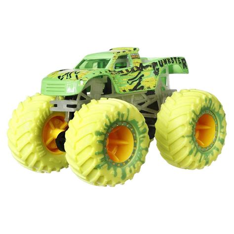 Hot Wheels Monster Trucks Karanlıkta Parlayan Metal Araçlar Paketi HCB Kaptan Oyuncak