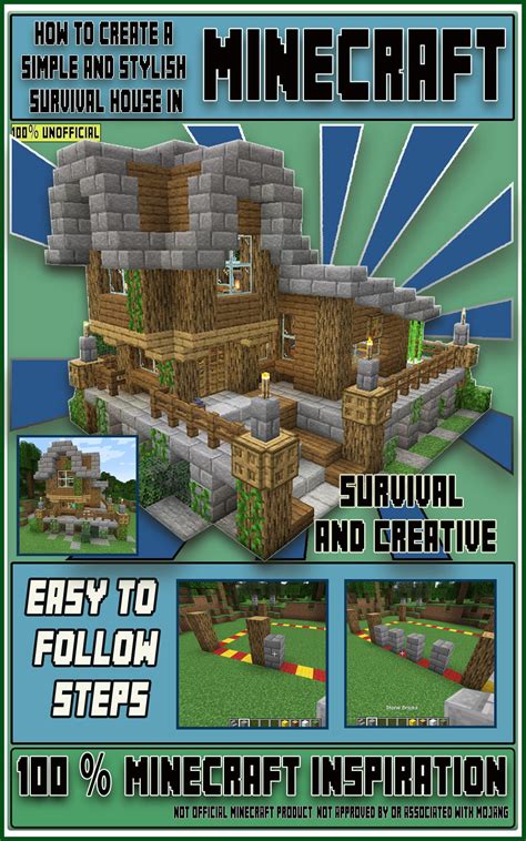 How To Build A Simple And Stylish Survival House In Minecraft A