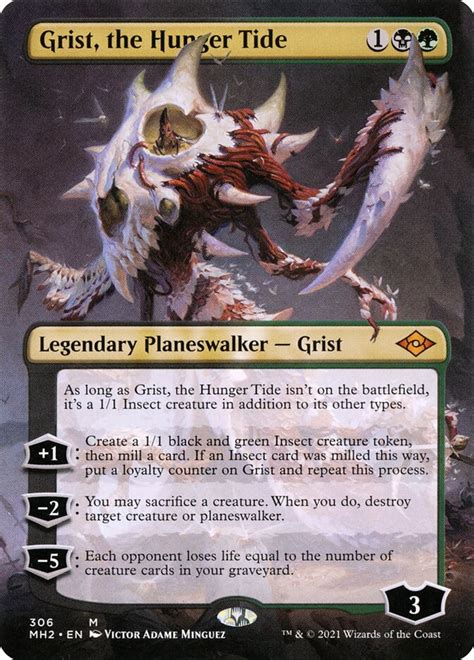 Grist, the Hunger Tide · Modern Horizons 2 (MH2) #306 · Scryfall Magic ...