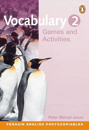 Vocabulary Games And Activities 2 Penguin English Watcyn Jones