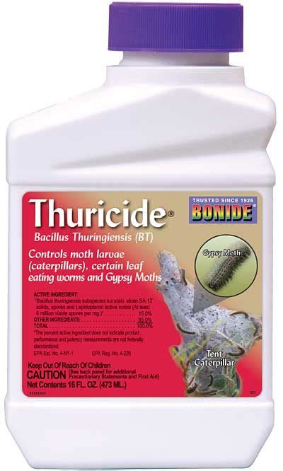 Bonide Bacillus Thuringiensis Insecticide Conc 16 Oz At Diy Pest Control Weed