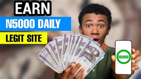 EARN 5000 DAILY Make Money Online In Nigeria 2023 Legit Paying Site