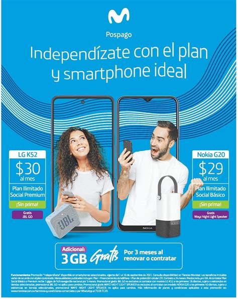 Oferta De Smartphone Pospago En Movistar El Salvador 06 Septiembre