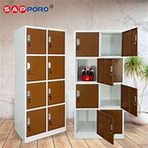 Sapporo Helmet 12 Loker Besi 12 Pintu Steel Locker 12 Doors