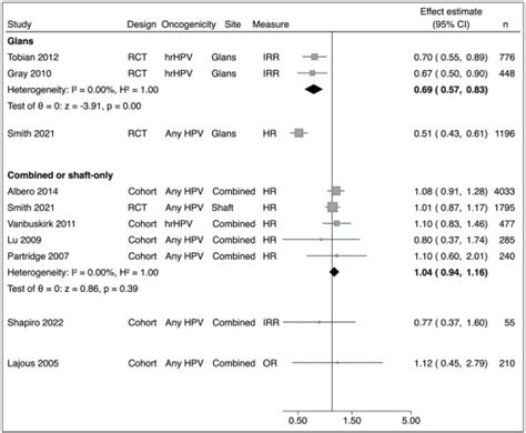 Association Between Male Circumcision And Human Papillomavirus Infection In Males And Females A