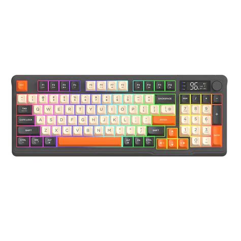 Gamakay X Freewolf Wireless Gaming Keyboard M96 With Display