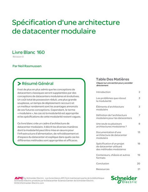 PDF Spécification d une architecture de datacenter PDF