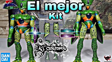 Sh Figuarts Dragon Ball Cell Primera Forma Custom Kit Piernas