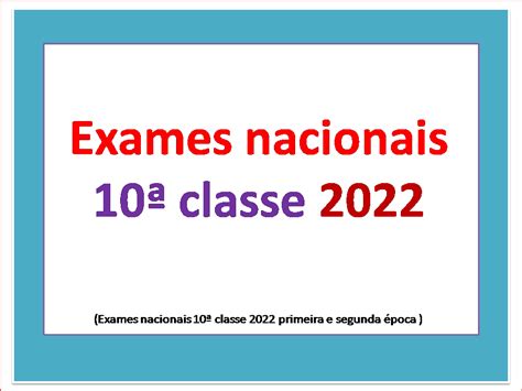 Exames Classe Embuscadosaber