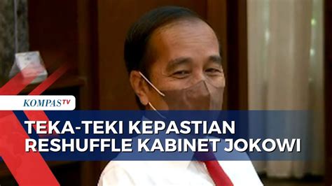 Berita Harian Sinyal Reshuffle Kabinet Terbaru Hari Ini Kompas