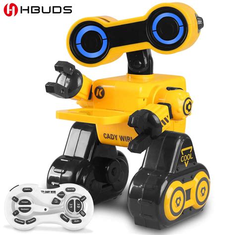 Robot Toy Remote Voice Control Programmable Touch Sensing STEM Educational Robot Toy with ...