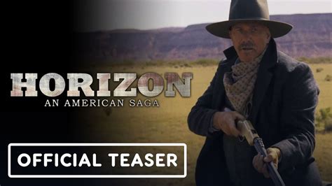 Horizon An American Saga Two Part Release Date Announcement 2024 Kevin Costner Youtube