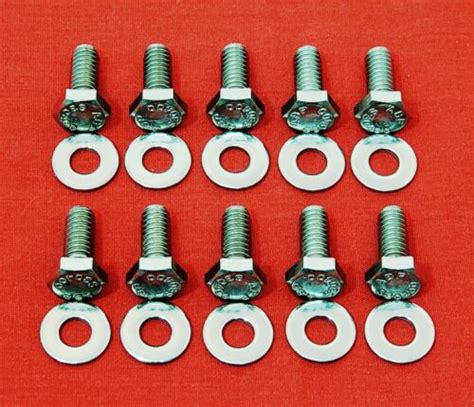 Sbc Chevy Timing Cover Bolts Kit Stainless Steel 265 283 305 307 327 350 400 Hex Ebay