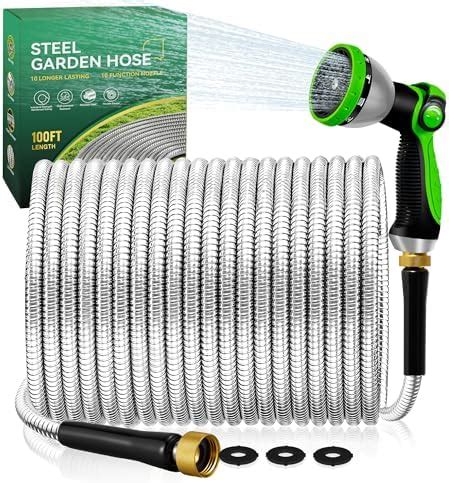 Amazon Hydrosteel PRO 50 Ft Garden Hose AS SEEN ON TV Water Hose