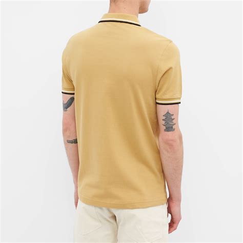 Fred Perry Slim Fit Twin Tipped Polo Desert End Us