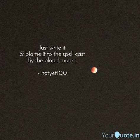 Best Bloodmoon Quotes Status Shayari Poetry Thoughts Yourquote