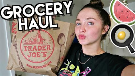 College Healthy Grocery Haul Kenzie Elizabeth Youtube