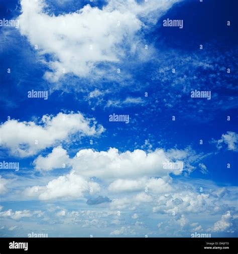 Beautiful Blue Cloudy Sky Stock Photo Alamy