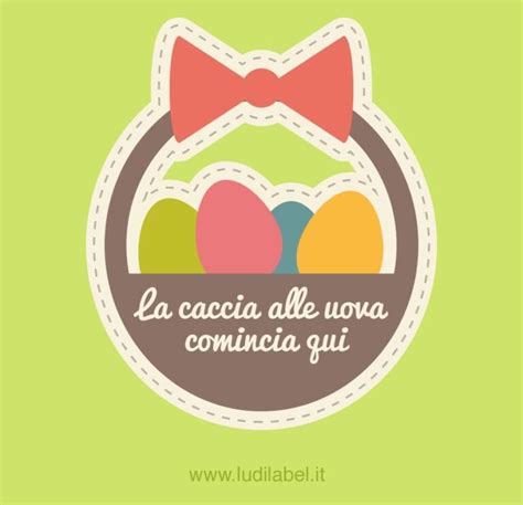 Diy Segnaletica Per La Caccia All Uovo Di Pasqua Ludilabel