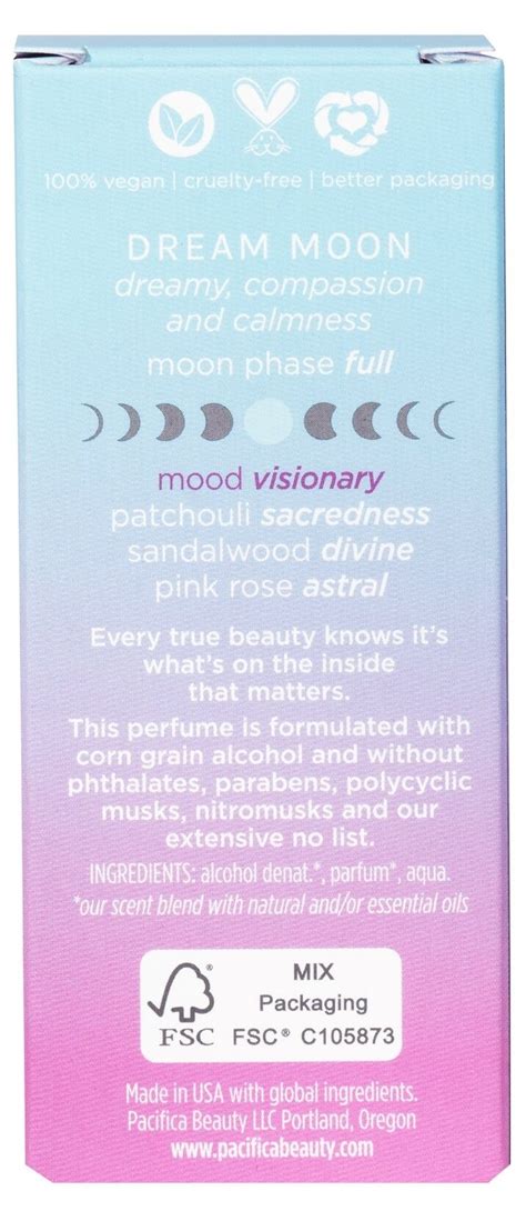 Dream Moon By Pacifica Perfume Reviews Perfume Facts