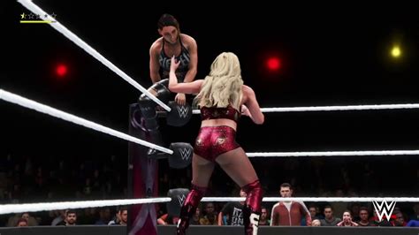 Rhea Ripley Vs Charlotte Flair Wrestlemania 36 2k20 Youtube