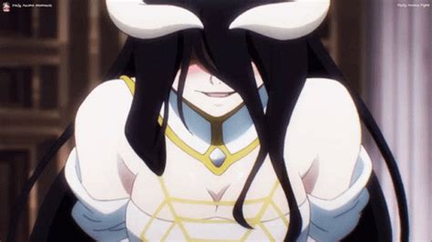 Anime Overlord GIF - Anime Overlord Overlord Albedo - Discover & Share GIFs