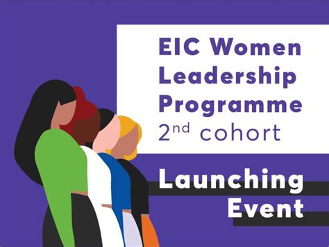 Open Call Eic Women Leadership Programme 2022 Launching Event