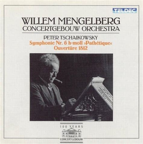 Tchaikovsky Symphony No Overture Willem Mengelberg Cd