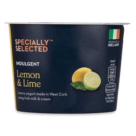 Indulgent Lemon Lime Yogurt 150g Specially Selected ALDI IE