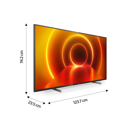 Televizor Philips SmartTV LED 4K UHD Cu Diagonala 139 Cm 55 Dolby