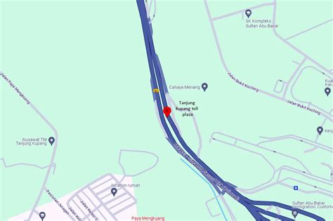 Tanjung Kupang Toll Plaza Gelang Patah Johor