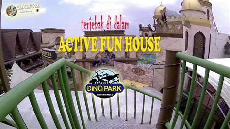 Terkurung Di Dalam Active Fun House Untuk Anak2 Ijin Coba Keliling