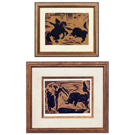 Selection Of Pablo Picasso Linocuts At 1stdibs Picasso Linocuts For Sale