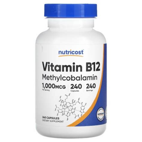 Nutricost Vitamin B Mcg Capsules Count Kroger