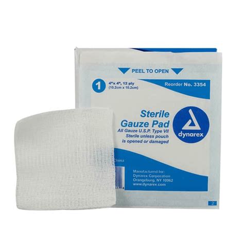Sterile Gauze 4x4 Ubicaciondepersonascdmxgobmx