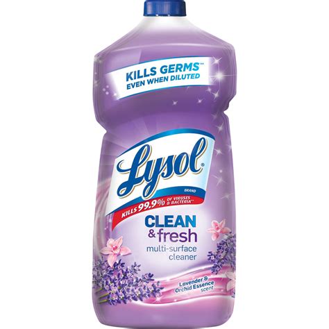 Lysol Lavender Surface Cleaner Concentrate Liquid 0 31 Gal 40 Fl