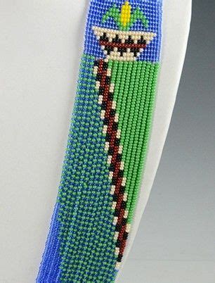 Navajo Beaded Necklace By Rena Charles Hoel S Indian Shop Bead Loom