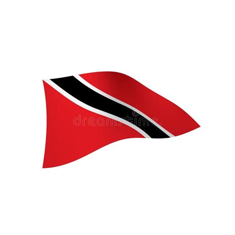 Trinidad And Tobago Flag Vector Illustration Stock Illustration