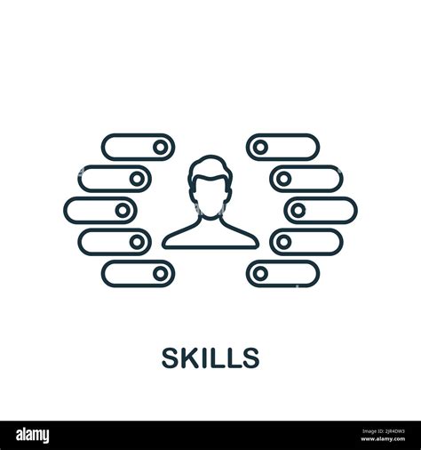 Skills Icon Line Simple Icon For Templates Web Design And