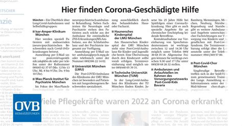 Hier finden Corona Geschädigte Hilfe OVB Heimatzeitungen