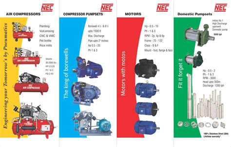 Leaflet Back Nec Air Compressors And Pumps