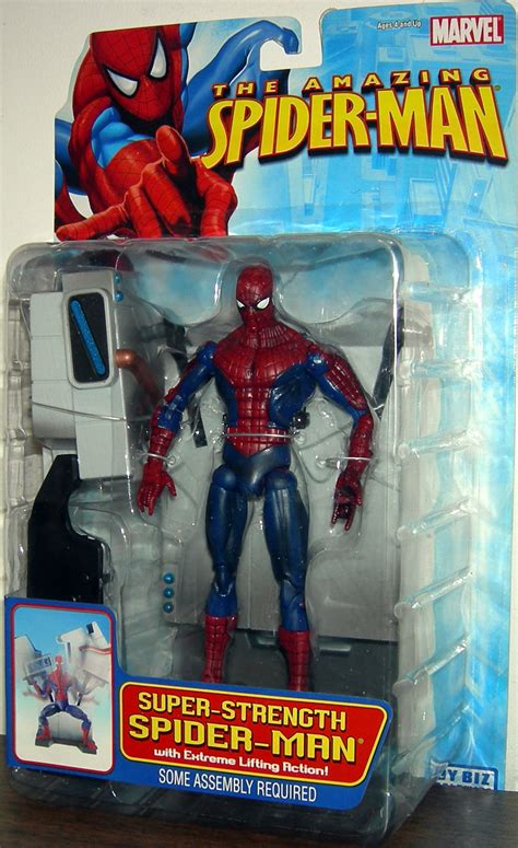 Super-Strength Spider-Man Action Figure Extreme Lifting Action Amazing