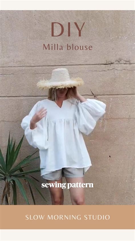 How I Made An Easy Puff Sleeve Top Using Free Pattern Artofit