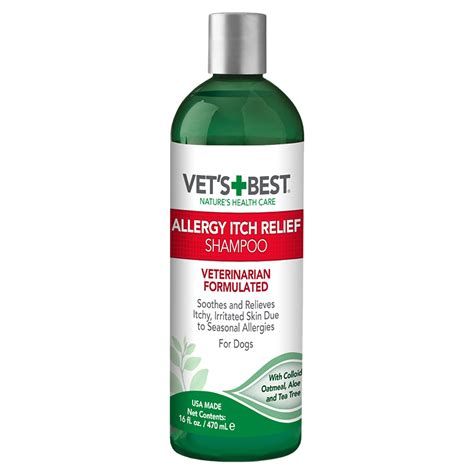 ᐉ Шампунь для собак Vet's Best Allergy Itch Relief Dog Shampoo при ...