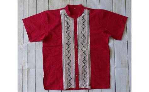 Mens Guayabera Mexican Guayabera Mexican Shirt Etsy Mexican Shirts